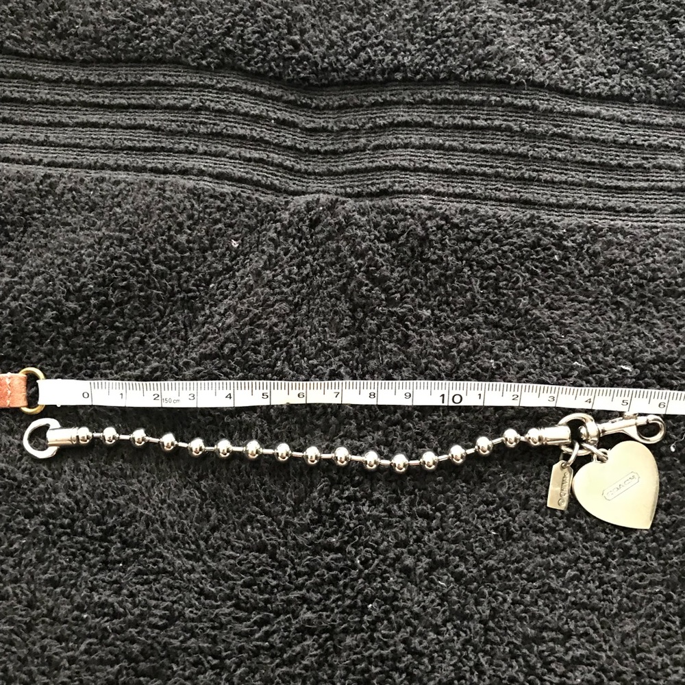 Coach silver bracelet